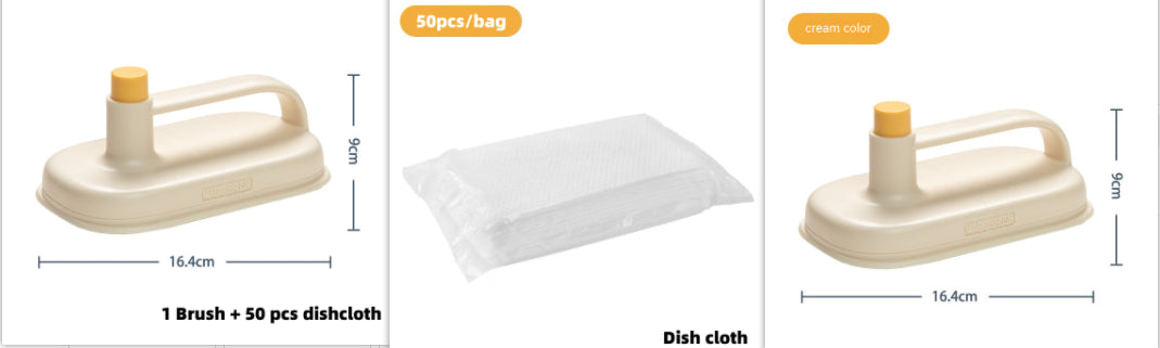 Magic Cleaning Brush for Kitchen, Bathroom, Toilet & Glass Walls