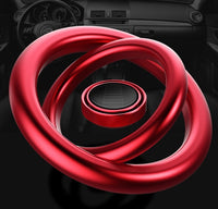 360° Rotating Solar Car Air Freshener with Magnetic Aroma Diffuser