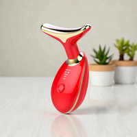 EMS Thermal Neck Lifting And Tighten Massager Electric Microcurrent Wrinkle Remover