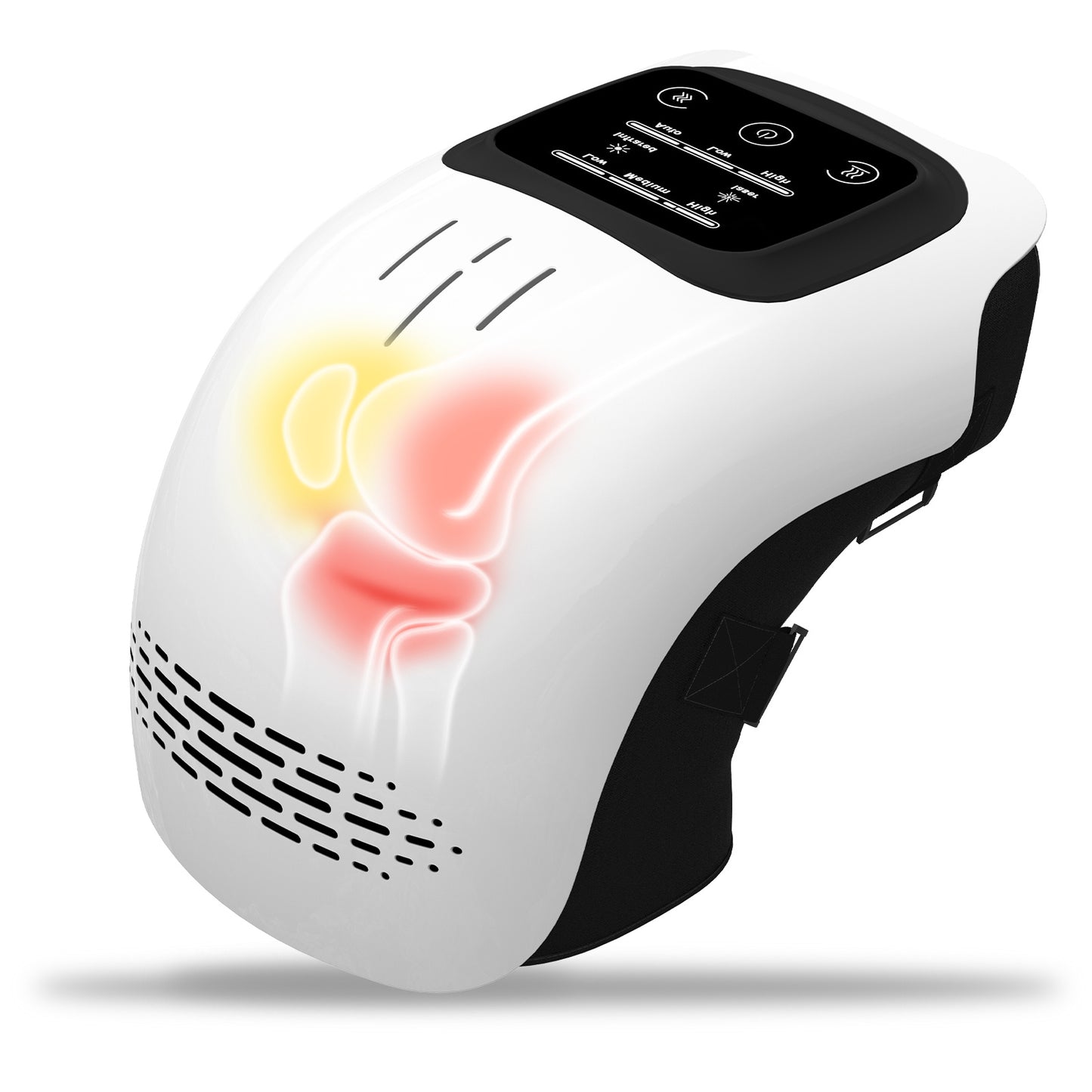 Intelligent Home Use Electric Rechargeable Pain Relief Infrared Laser Vibration Knee Massager