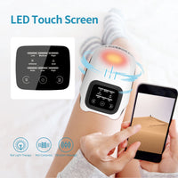 Intelligent Home Use Electric Rechargeable Pain Relief Infrared Laser Vibration Knee Massager