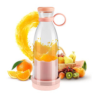 Mixers Fresh Fruit Juicers Blue/Pink Usb Portable Juice Bottle Mini Fast Electric Blender