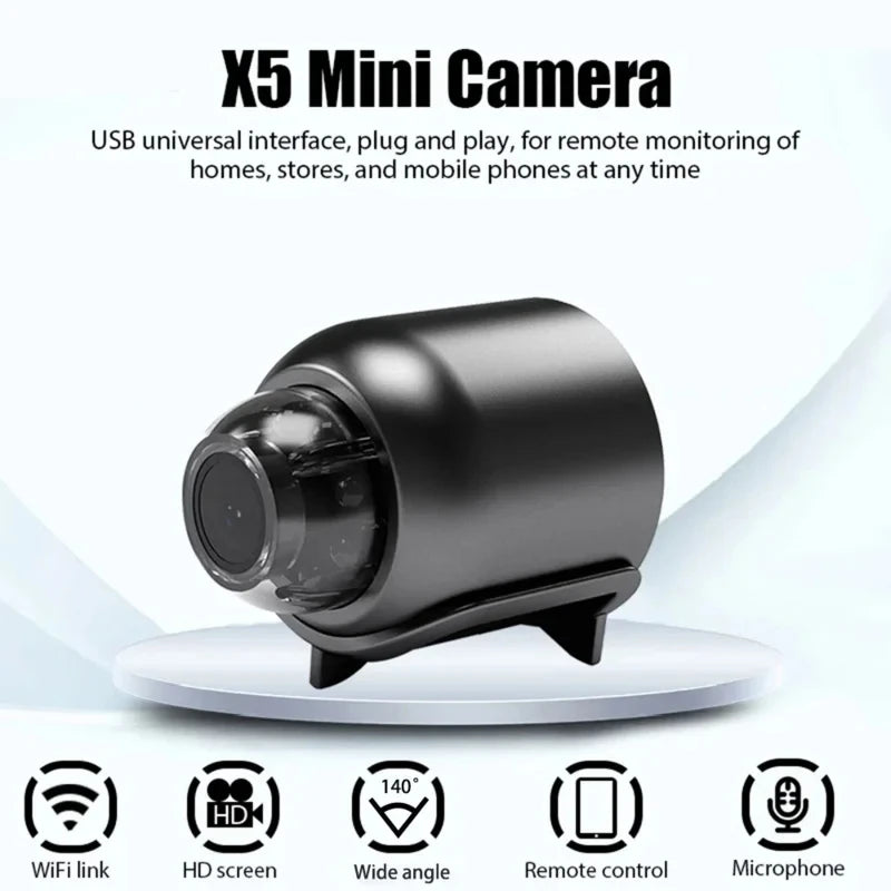 Clear Night Vision Lightweight Portable Premium Mini  Camera