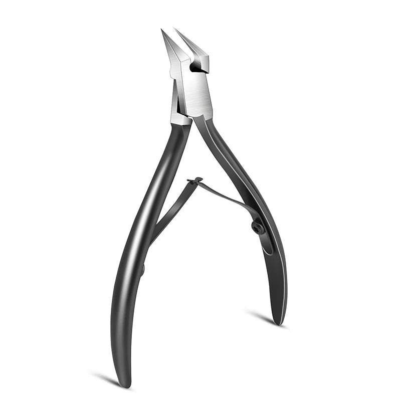 Thick Professional Podiatrist Toenail Nipper With Stainless Steel Supe