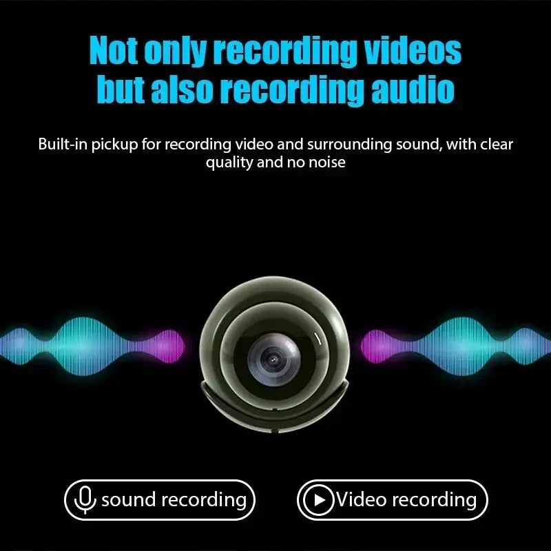 Clear Night Vision Lightweight Portable Premium Mini  Camera