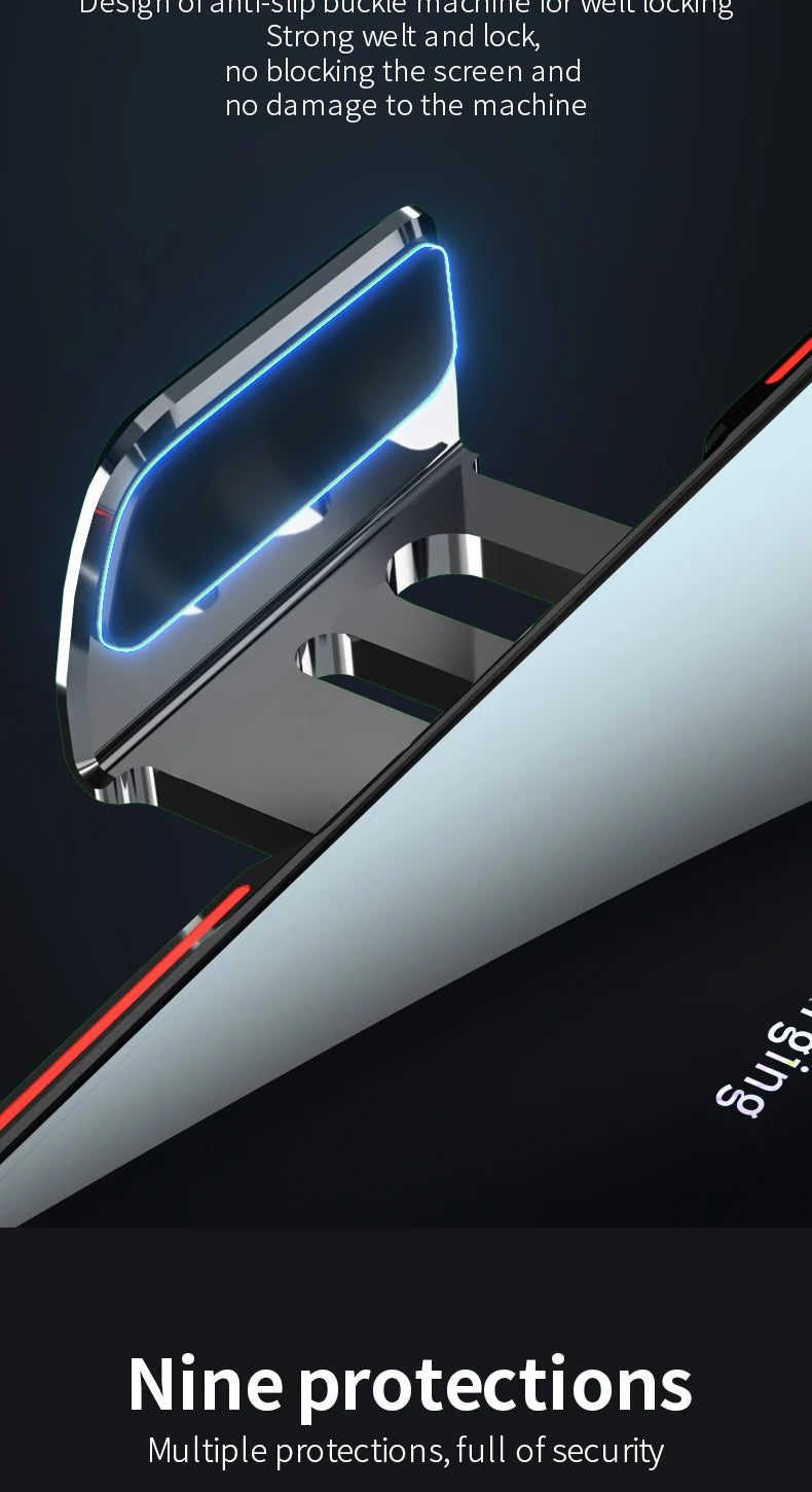 Magnetic Car Phone Holder  Wireless Fast Charger Infrared Induction Air Vent Bracket