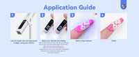 Magnetic Stand LCD Screen Timer Modes Portable Mini Nail Dryer Gel Nails Light
