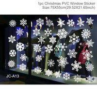 Christmas Window Sticker Merry Christmas Decorations For Home