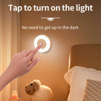 Rechargeable Night Light with Touch Switch Dimmable Magnetic Book Light