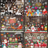 Christmas Window Sticker Merry Christmas Decorations For Home