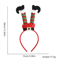 Christmas Decoration Children's And Adult Party Supplies, Santa Claus Leg Headbands