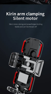 Magnetic Car Phone Holder  Wireless Fast Charger Infrared Induction Air Vent Bracket