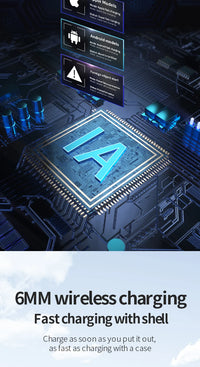 Magnetic Car Phone Holder  Wireless Fast Charger Infrared Induction Air Vent Bracket