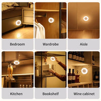 Rechargeable Night Light with Touch Switch Dimmable Magnetic Book Light