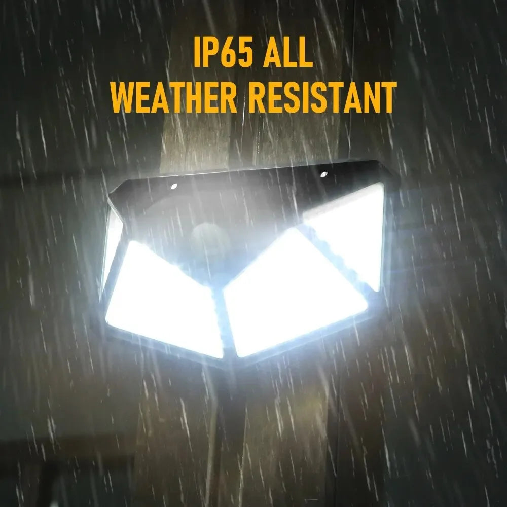 Waterproof Sunlight Solar Lamp External Solar Power Headlights House Led Lighting