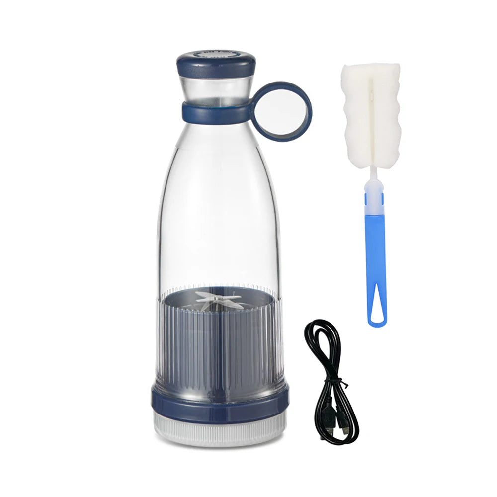 Mixers Fresh Fruit Juicers Blue/Pink Usb Portable Juice Bottle Mini Fast Electric Blender