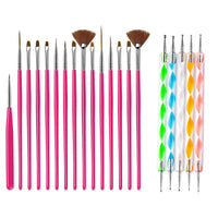 Nail Art Brush Design Tip Painting Drawing Carving Dotting Pen