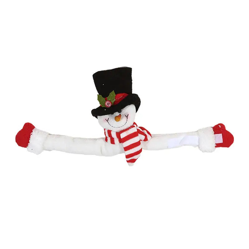 Christmas Curtain Clasp Santa Claus Snowman Curtain Buckle Lovely Tree Decoration