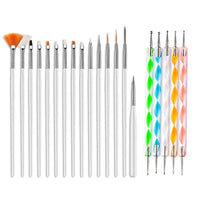 Nail Art Brush Design Tip Painting Drawing Carving Dotting Pen