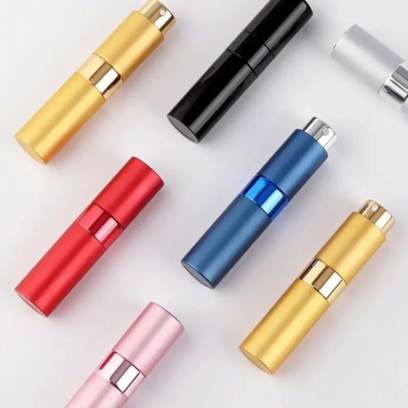 Aluminum Material Portable Mini Travel High-end Perfume Bottle