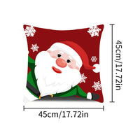 1pcs 2D Christmas Pillow Cover Xmas Party Decoration