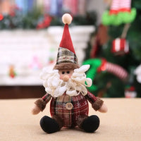 Christmas Santa Doll Merry Christmas Decorations For Home