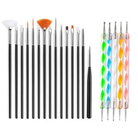 Nail Art Brush Design Tip Painting Drawing Carving Dotting Pen