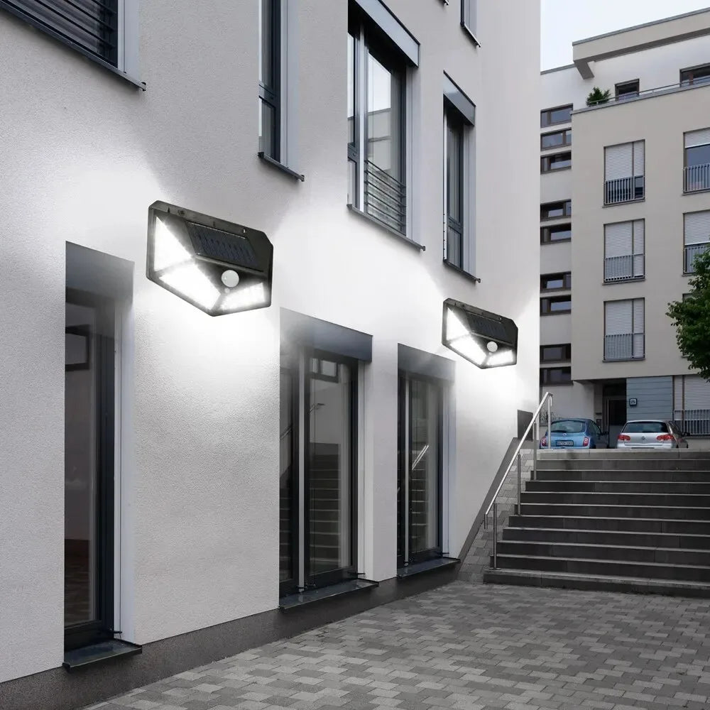 Waterproof Sunlight Solar Lamp External Solar Power Headlights House Led Lighting