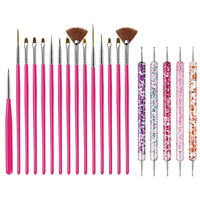 Nail Art Brush Design Tip Painting Drawing Carving Dotting Pen