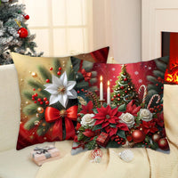 1pcs 2D Christmas Pillow Cover Xmas Party Decoration