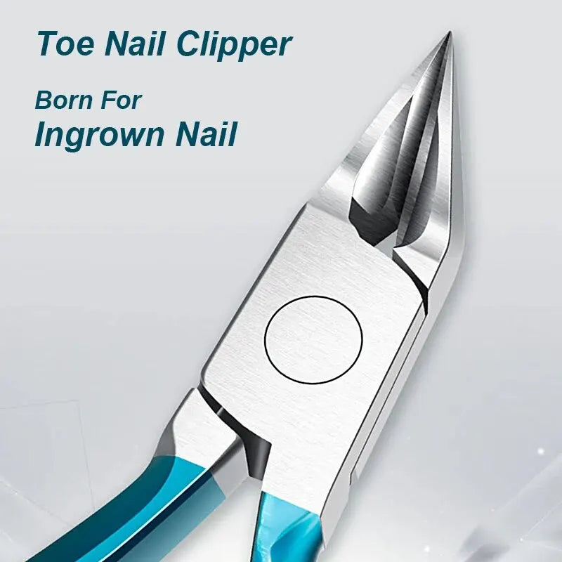 Thick Professional Podiatrist Toenail Nipper With Stainless Steel Supe