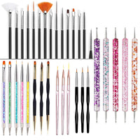 Nail Art Brush Design Tip Painting Drawing Carving Dotting Pen