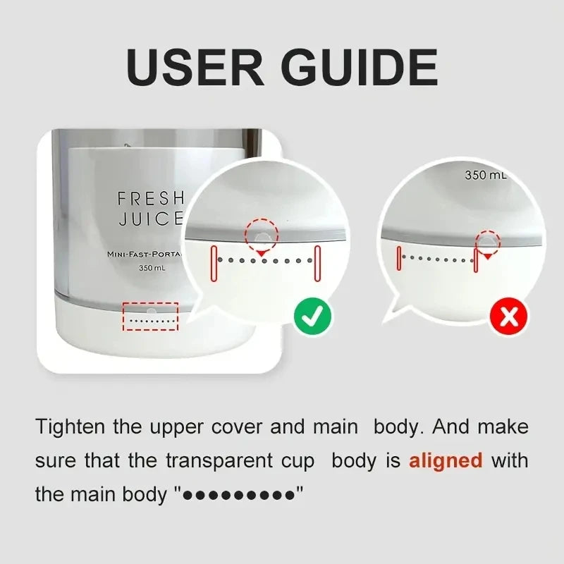 Electric Juicer Blender Usb Mini Fruit Mixers Juicers Fruit Extractors Food Milkshake