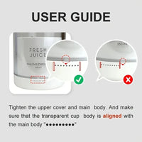 Electric Juicer Blender Usb Mini Fruit Mixers Juicers Fruit Extractors Food Milkshake