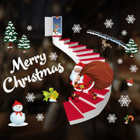 Christmas Window Sticker Merry Christmas Decorations For Home