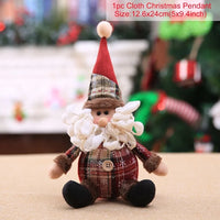 Christmas Santa Doll Merry Christmas Decorations For Home