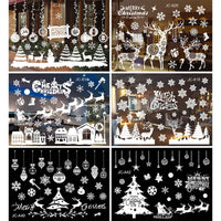 Christmas Window Sticker Merry Christmas Decorations For Home