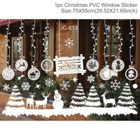 Christmas Window Sticker Merry Christmas Decorations For Home