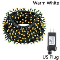 Outdoor LED String Fairy Lights Christmas Lights For Garland Wedding Party Holiday Garden Lamp Holiday Decor