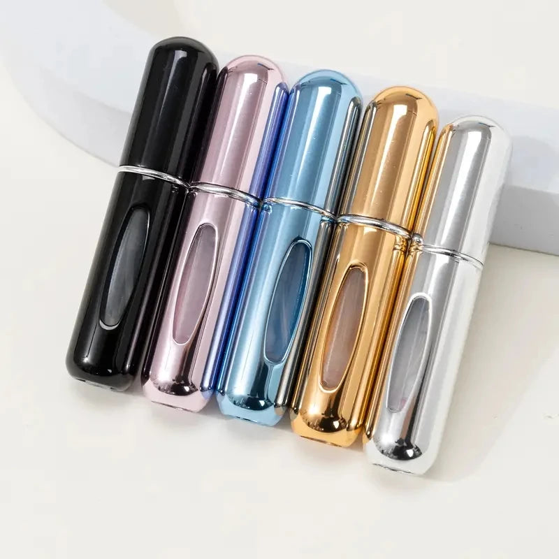 Aluminum Material Portable Mini Travel High-end Perfume Bottle
