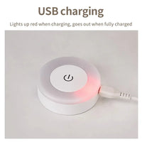 Rechargeable Night Light with Touch Switch Dimmable Magnetic Book Light