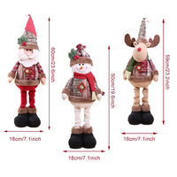 Christmas Santa Doll Merry Christmas Decorations For Home