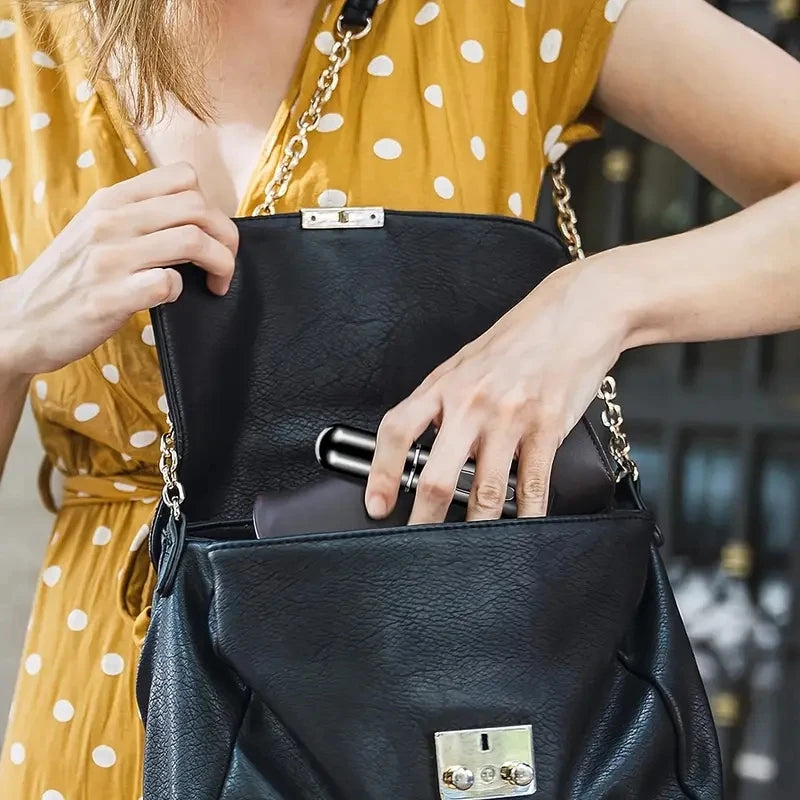 Aluminum Material Portable Mini Travel High-end Perfume Bottle