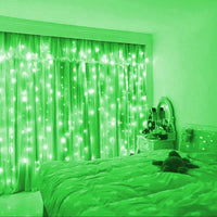 USB Power Curtain LED Light String Christmas Decoration for Hoem Bedroom