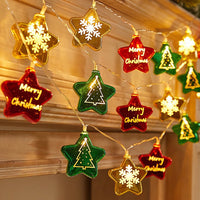 Christmas LED Lights String and Xmas Hanging Lamp Home Decoration