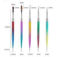 Nail Art Brush Design Tip Painting Drawing Carving Dotting Pen