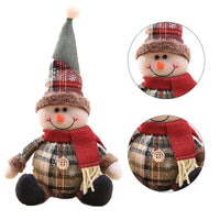 Christmas Santa Doll Merry Christmas Decorations For Home