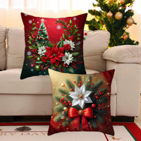 1pcs 2D Christmas Pillow Cover Xmas Party Decoration