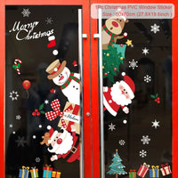 Christmas Window Sticker Merry Christmas Decorations For Home