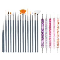 Nail Art Brush Design Tip Painting Drawing Carving Dotting Pen